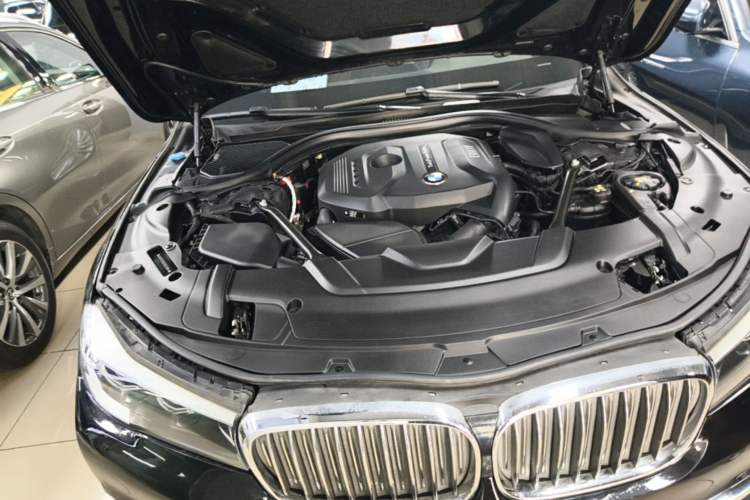 Used BMW 7 Series 2018 730Li Leading Model Excellence Package Engine Bay Right