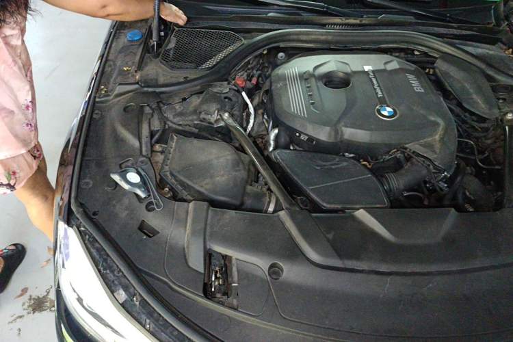 Used BMW 7 Series 2018 730Li Leading Model M Sport Package Engine Bay Right