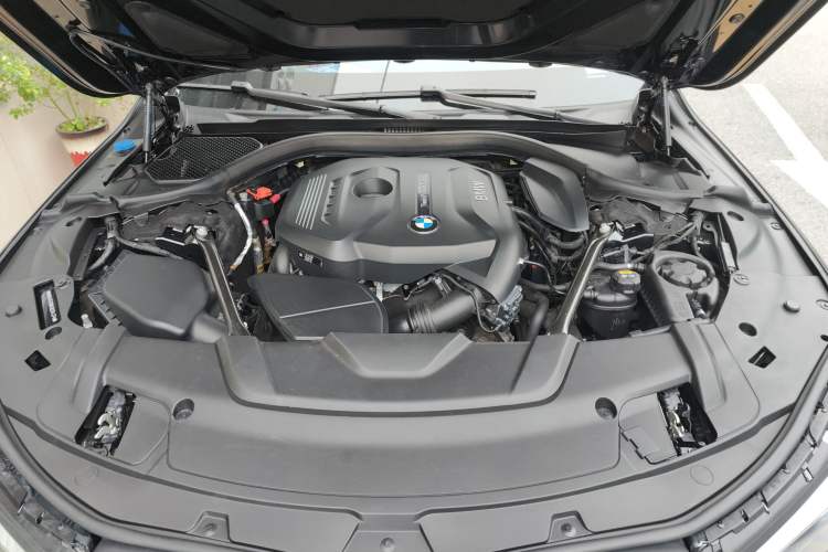 Used BMW 7 Series 2018 730Li Leading Model Excellence Package Engine Bay