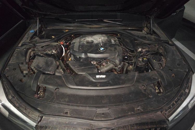 Used BMW 7 Series 2018 730Li Leading Model Excellence Package Engine Bay