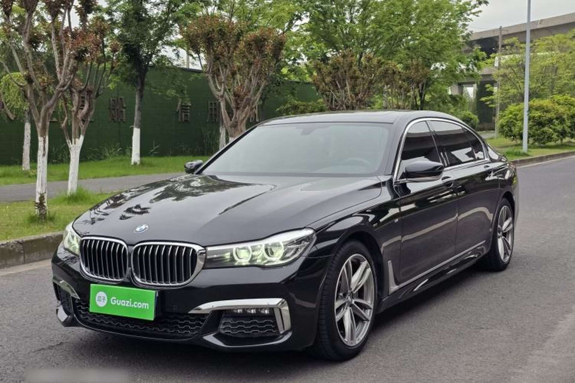 Used BMW 7 Series 2018 730Li Leading Model M Sport Package Front Left 45 Deg