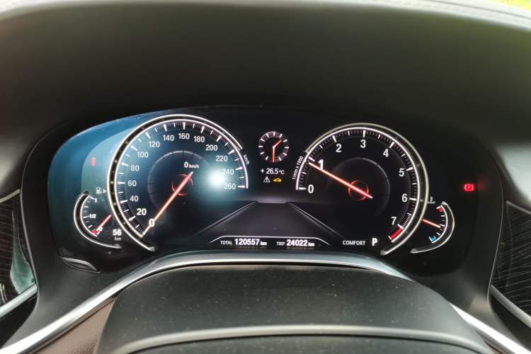 Used BMW 7 Series 2018 730Li Luxury Edition M Sport Package Instrument Cluster