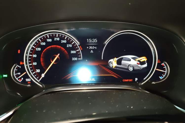 Used BMW 7 Series 2018 740Li Leading Model Excellence Package Instrument Cluster