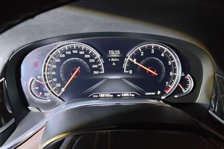 Used BMW 7 Series 2018 730Li Leading Model Excellence Package Instrument Cluster