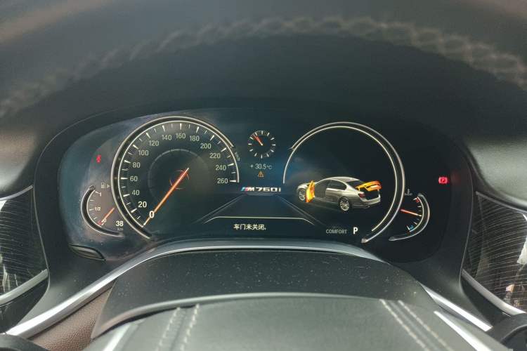 Used BMW 7 Series 2018 740Li M Sport Package Leading Model Instrument Cluster