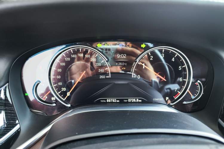 Used BMW 7 Series 2018 730Li Luxury Edition M Sport Package Instrument Cluster