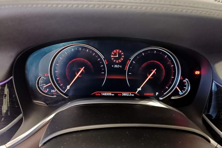 Used BMW 7 Series 2018 730Li Leading Model M Sport Package Instrument Cluster