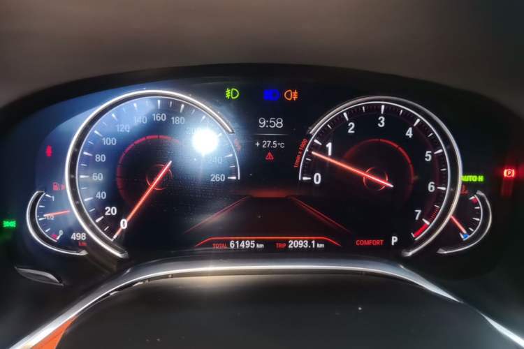 Used BMW 7 Series 2018 730Li Luxury Edition M Sport Package Instrument Cluster