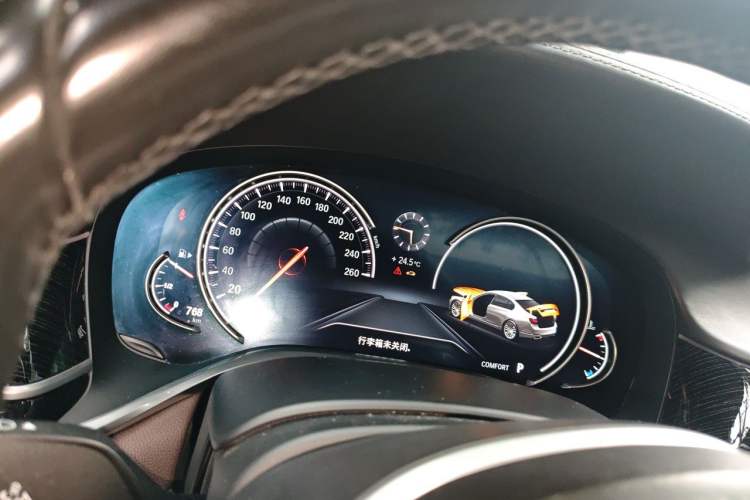 Used BMW 7 Series 2018 730Li Luxury Edition M Sport Package Instrument Cluster