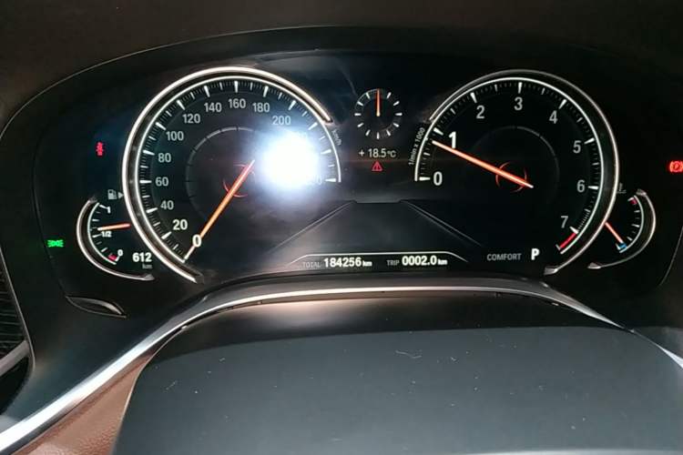Used BMW 7 Series 2018 730Li Luxury Edition M Sport Package Instrument Cluster