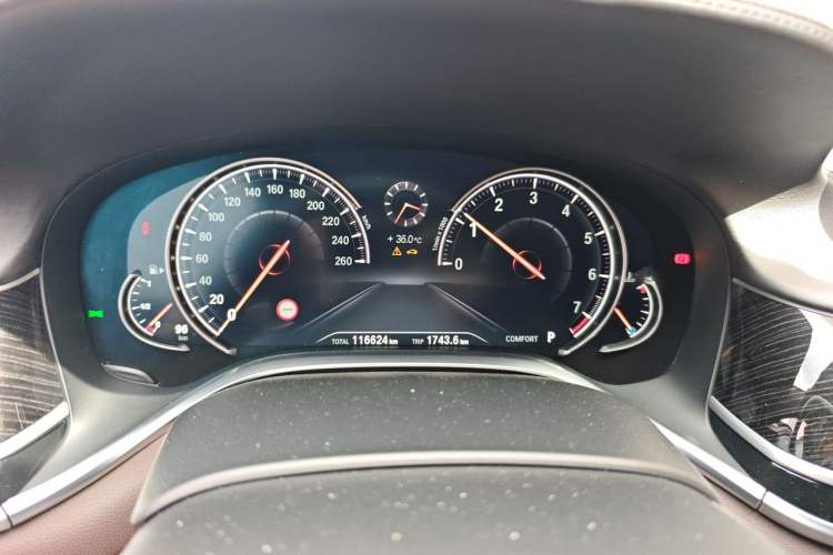 Used BMW 7 Series 2018 730Li Luxury Edition M Sport Package Instrument Cluster
