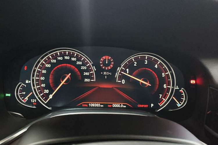 Used BMW 7 Series 2018 730Li Leading Model Excellence Package Instrument Cluster