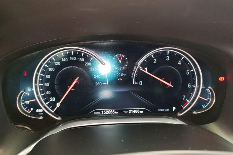 Used BMW 7 Series 2018 730Li Luxury Edition M Sport Package Instrument Cluster