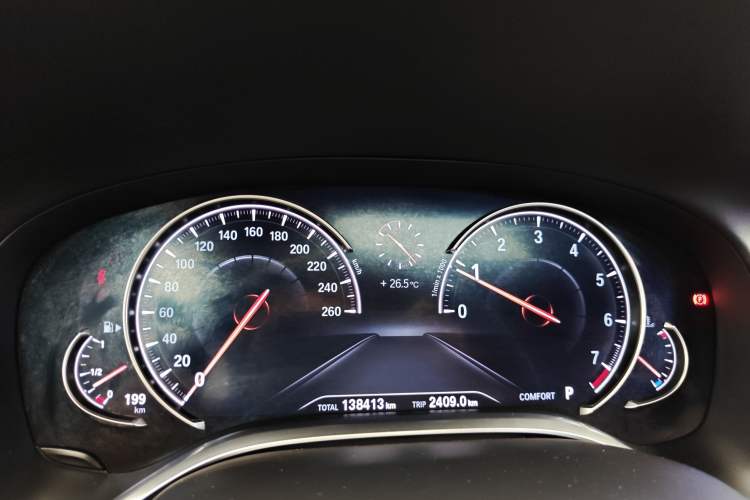 Used BMW 7 Series 2018 730Li Luxury Edition M Sport Package Instrument Cluster