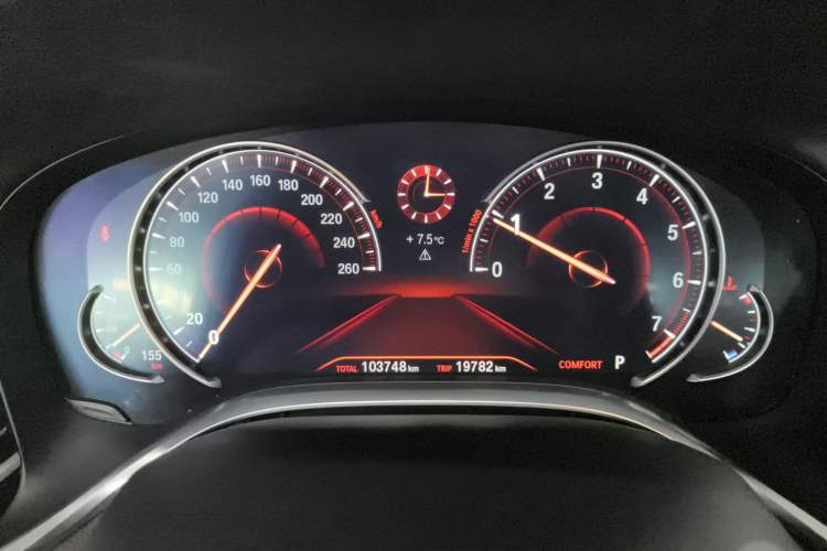 Used BMW 7 Series 2018 730Li Luxury Edition M Sport Package Instrument Cluster