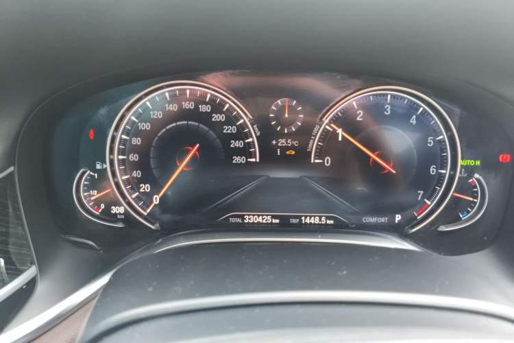 Used BMW 7 Series 2018 730Li Luxury Edition M Sport Package Instrument Cluster