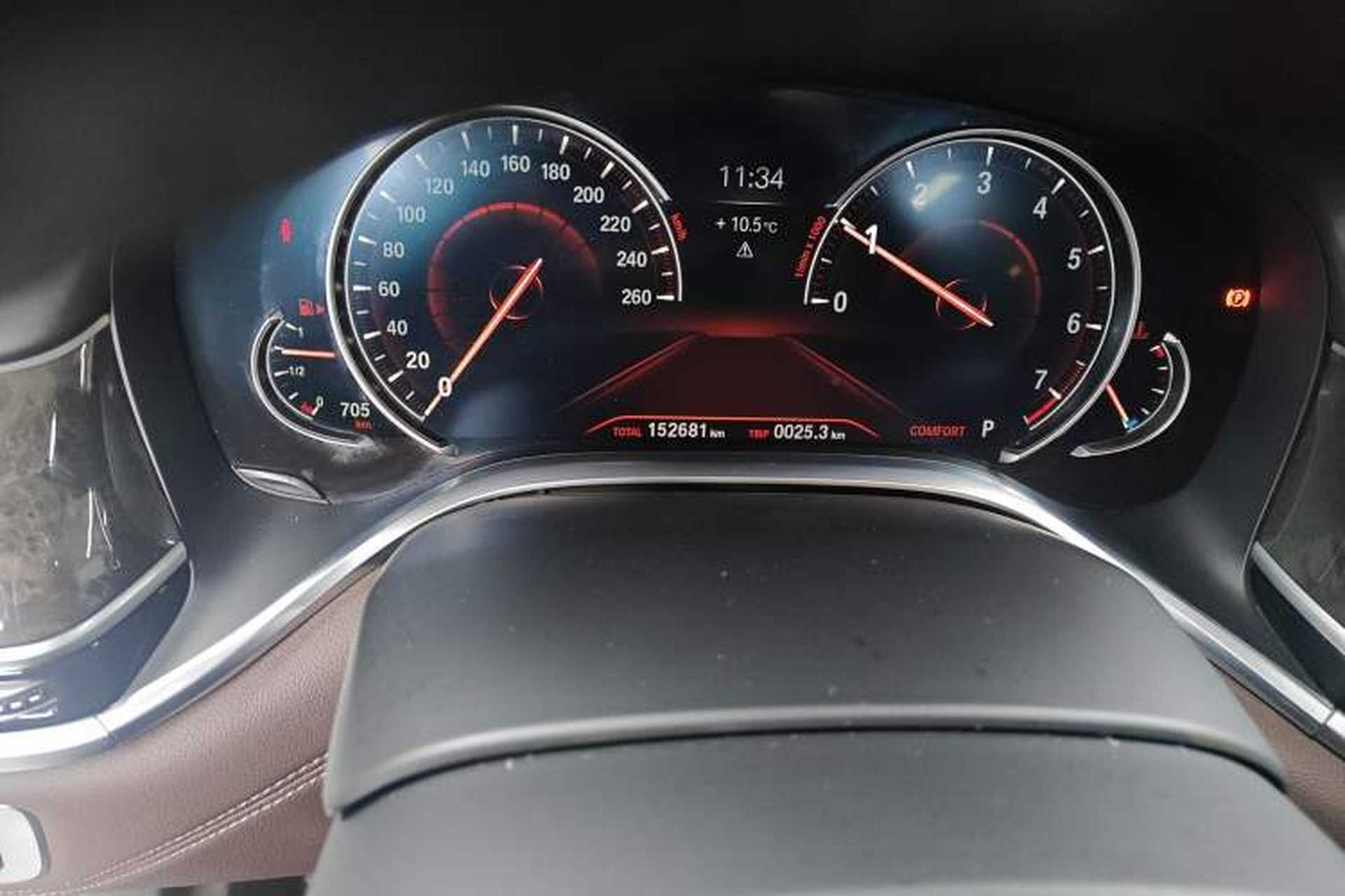 Used BMW 7 Series 2018 730Li Luxury Model Excellence Package Instrument Cluster