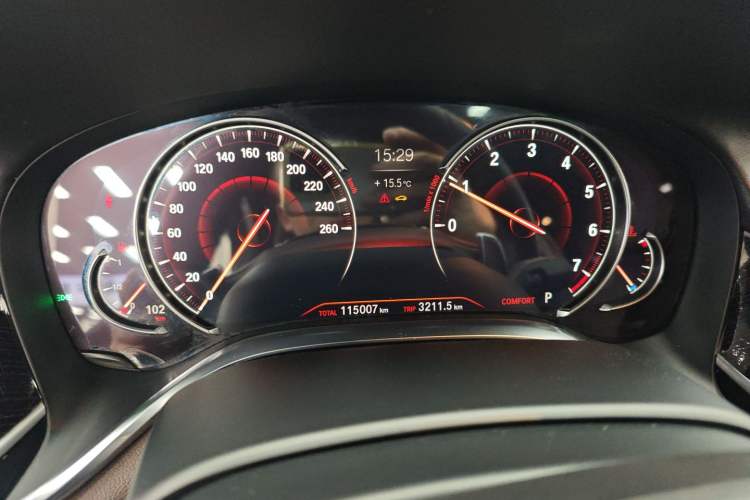 Used BMW 7 Series 2018 730Li Luxury Edition M Sport Package Instrument Cluster