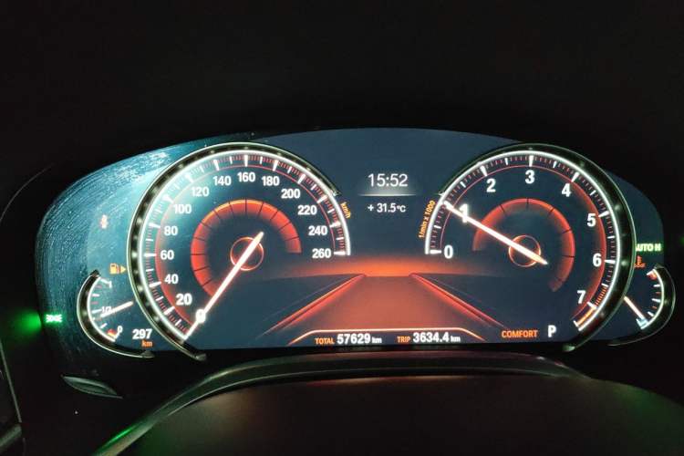 Used BMW 7 Series 2018 730Li Luxury Edition M Sport Package Instrument Cluster