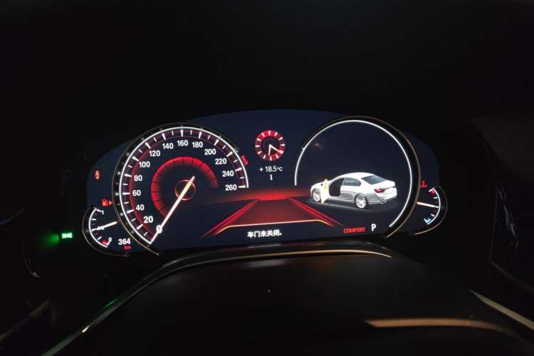 Used BMW 7 Series 2018 730Li Leading Model Excellence Package Instrument Cluster