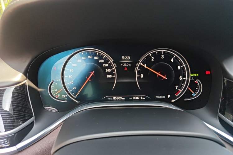 Used BMW 7 Series 2018 730Li Luxury Edition M Sport Package Instrument Cluster