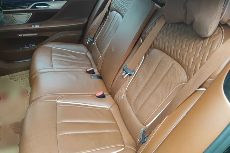 Used BMW 7 Series 2018 740Li Leading Model Excellence Package Left Rear Seat
