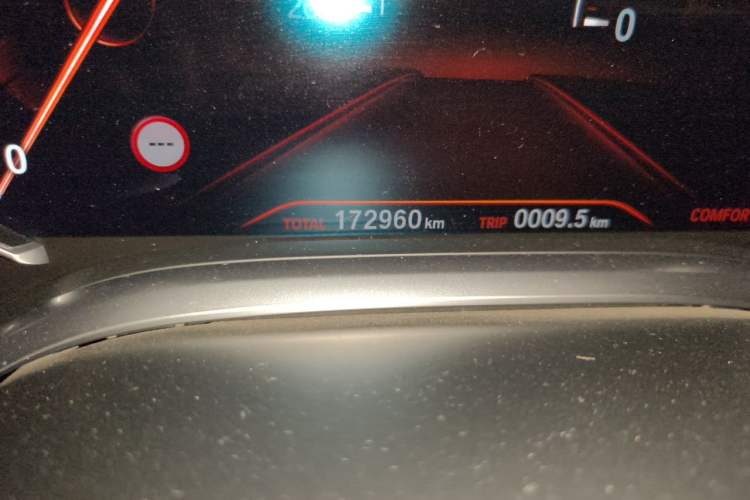 Used BMW 7 Series 2018 740Li xDrive Luxury Edition Excellence Package Odometer Close Up