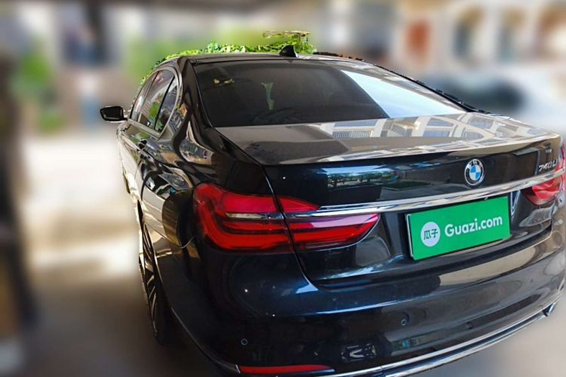 Used BMW 7 Series 2018 740Li Leading Model Excellence Package Rear Left 45 Deg