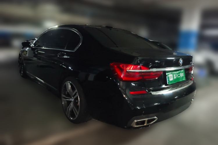 Used BMW 7 Series 2018 740Li M Sport Package Leading Model Rear Left 45 Deg