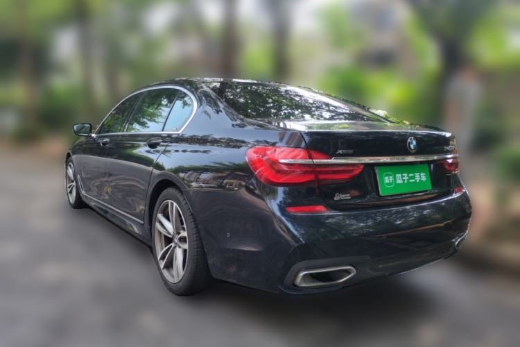 Used BMW 7 Series 2018 730Li Luxury Edition M Sport Package Rear Left 45 Deg