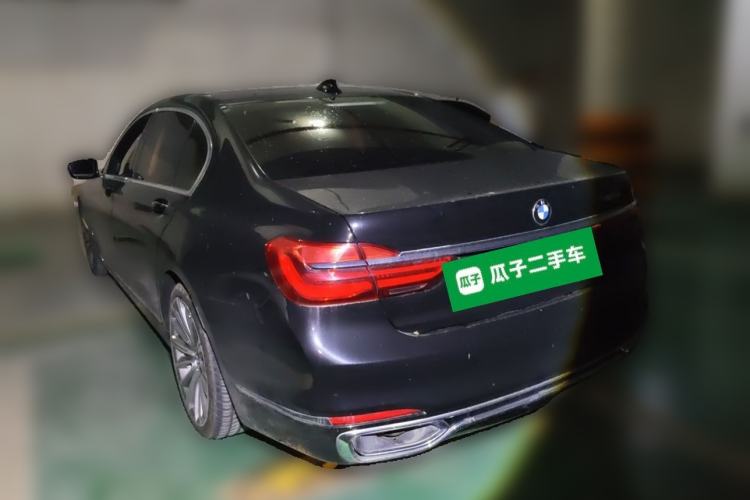 Used BMW 7 Series 2018 740Li Leading Model Excellence Package Rear Left 45 Deg