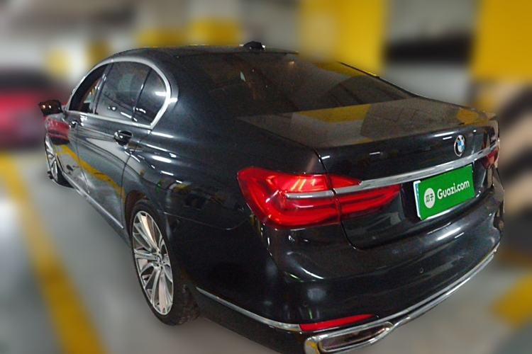 Used BMW 7 Series 2018 740Li Leading Model Excellence Package Rear Left 45 Deg