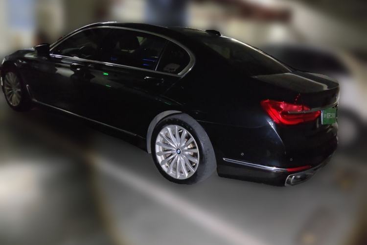 Used BMW 7 Series 2018 730Li Leading Model Excellence Package Rear Left 45 Deg