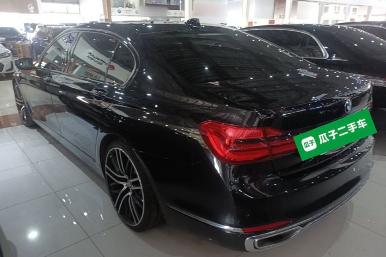 Used BMW 7 Series 2018 730Li Leading Model Excellence Package Rear Left 45 Deg