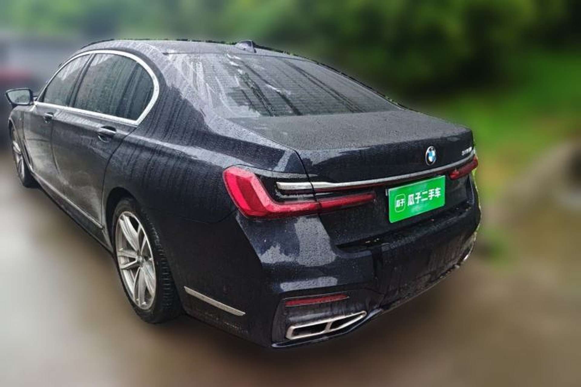 Used BMW 7 Series 2018 730Li Leading Model M Sport Package Rear Left 45 Deg