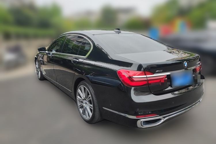 Used BMW 7 Series 2018 740Li Leading Model Excellence Package Rear Left 45 Deg