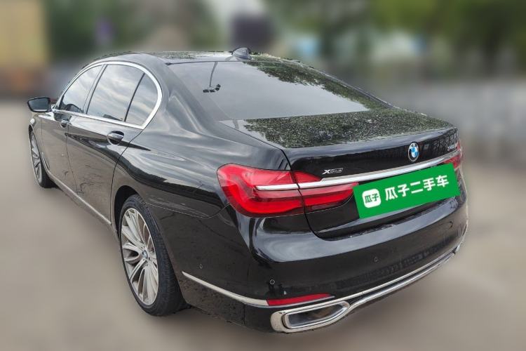 Used BMW 7 Series 2018 740Li Leading Model Excellence Package Rear Left 45 Deg