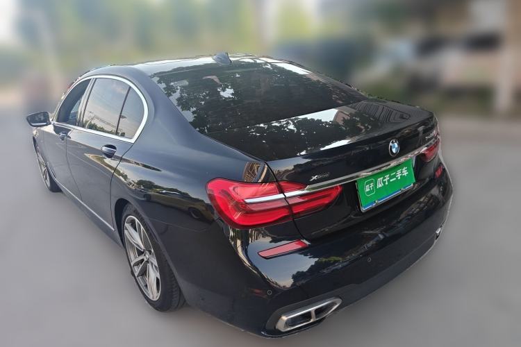 Used BMW 7 Series 2018 730Li Leading Model Excellence Package Rear Left 45 Deg