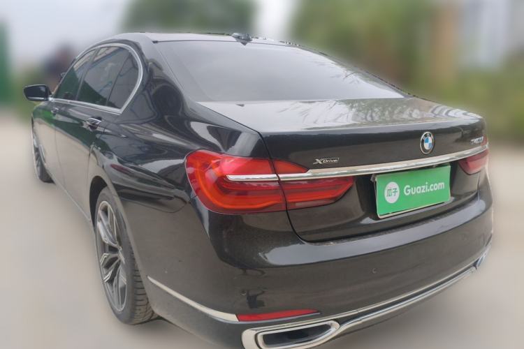 Used BMW 7 Series 2018 730Li Luxury Model Excellence Package Rear Left 45 Deg