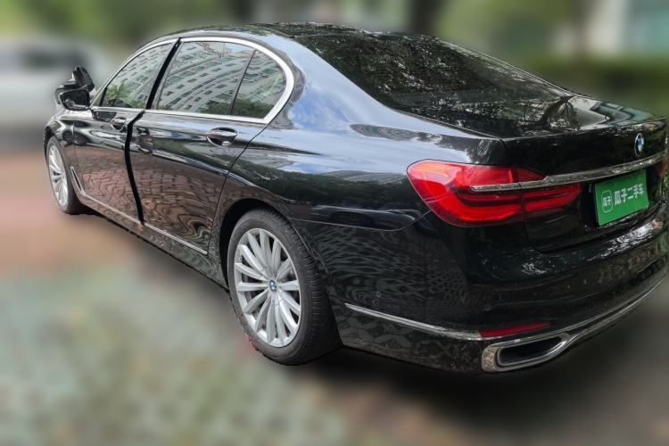 Used BMW 7 Series 2018 730Li Leading Model Excellence Package Rear Left 45 Deg