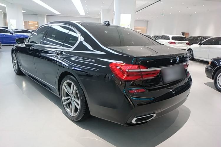 Used BMW 7 Series 2018 730Li Luxury Edition M Sport Package Rear Left 45 Deg