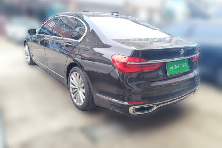Used BMW 7 Series 2018 730Li Leading Model Excellence Package Rear Left 45 Deg