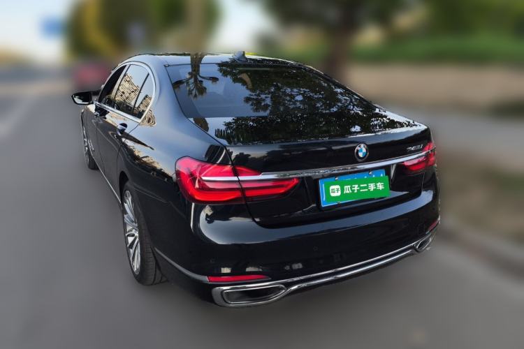 Used BMW 7 Series 2018 740Li Leading Model Excellence Package Rear Left 45 Deg