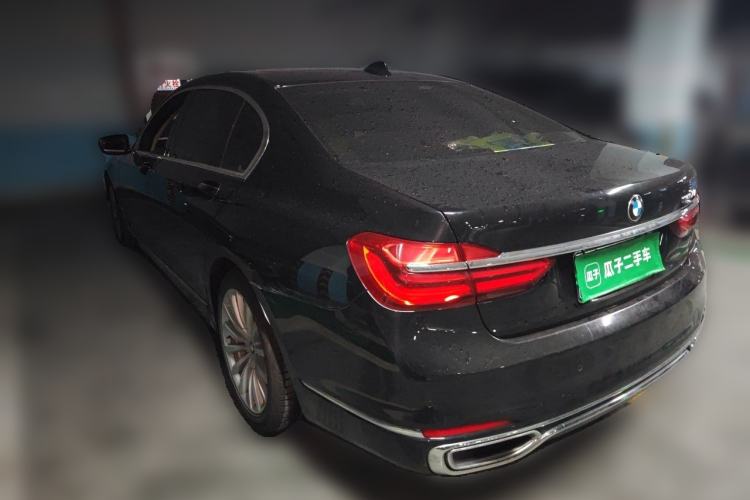 Used BMW 7 Series 2018 730Li Leading Model Excellence Package Rear Left 45 Deg