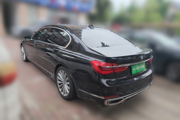Used BMW 7 Series 2018 730Li Leading Model Excellence Package Rear Left 45 Deg