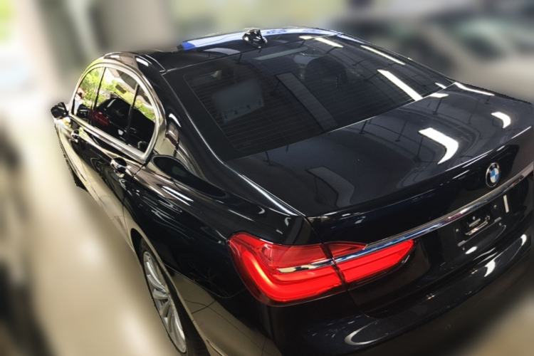Used BMW 7 Series 2018 730Li Leading Model Excellence Package Rear Left 45 Deg