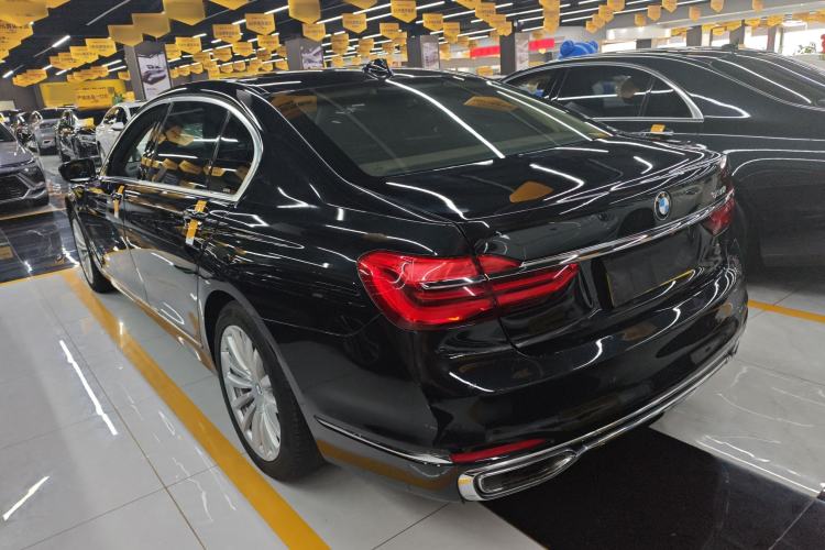 Used BMW 7 Series 2018 730Li Leading Model Excellence Package Rear Left 45 Deg