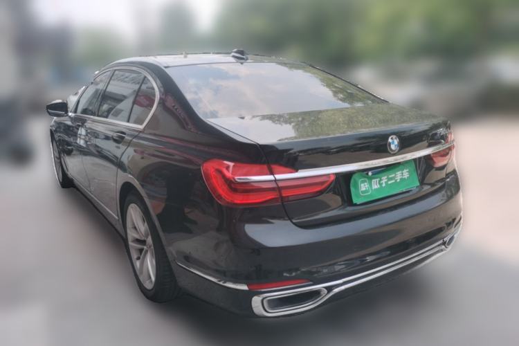 Used BMW 7 Series 2018 730Li Luxury Model Excellence Package Rear Left 45 Deg