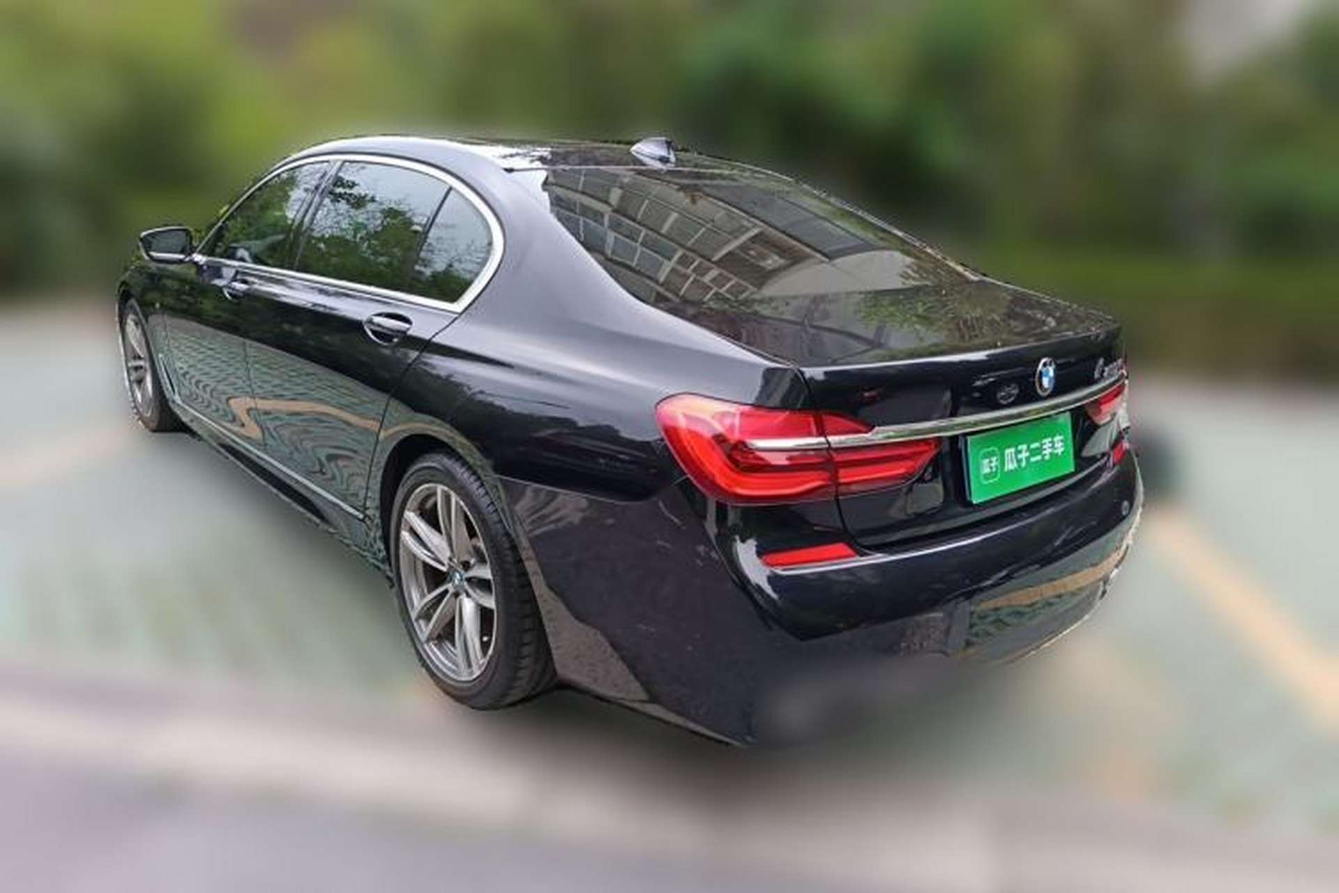 Used BMW 7 Series 2018 730Li Leading Model M Sport Package Rear Left 45 Deg