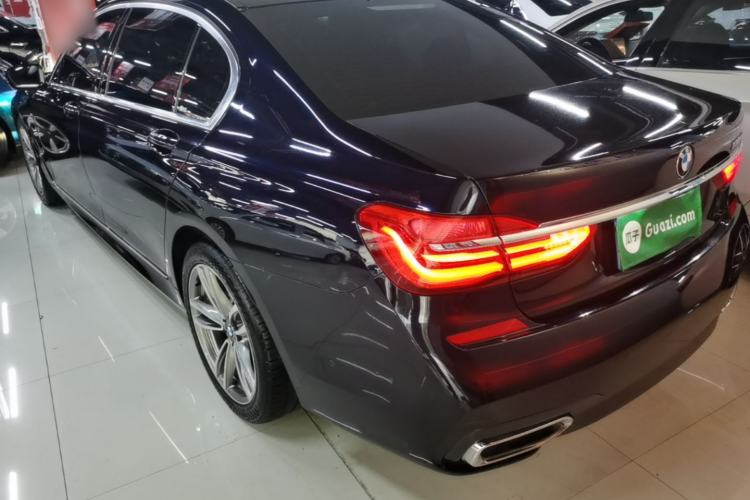 Used BMW 7 Series 2018 730Li Leading Model M Sport Package Rear Left 45 Deg